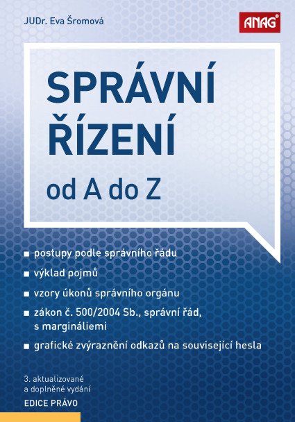 Správní řízení od A do Z – Šromová Eva