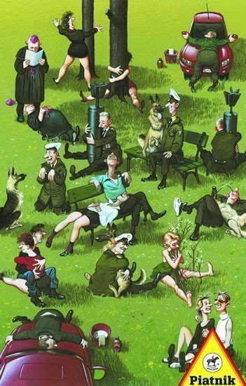 Puzzle Haderer Květen lásky čas 1000 dílků