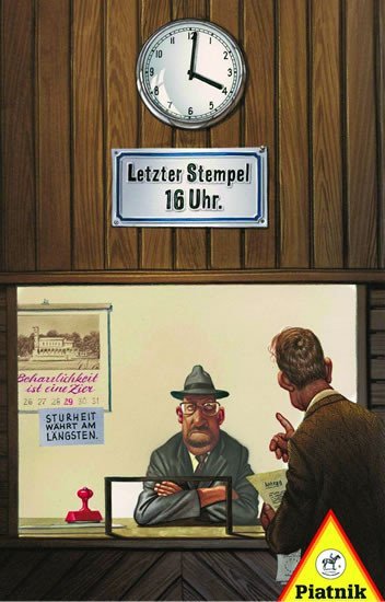 Puzzle Haderer Poslední razítko 1000 dílků