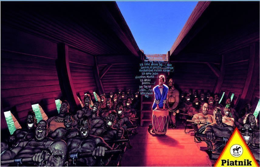 Puzzle Haderer Think positive 1000 dílků