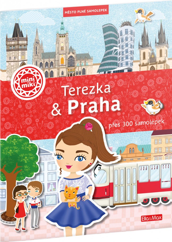 Terezka  Praha - Město plné samolepek – Strnadová Barbora