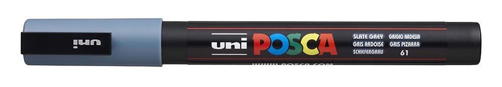 POSCA akrylový popisovač - břidlicově šedý 09 - 13 mm