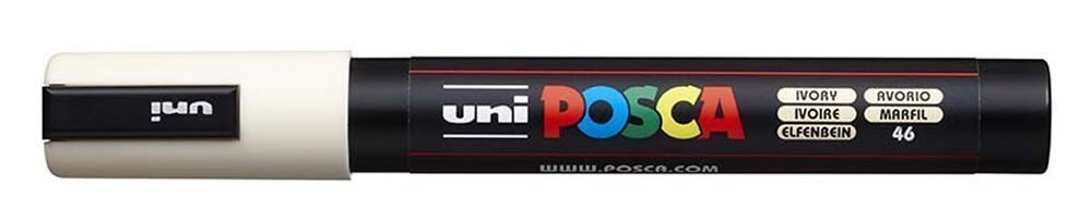 POSCA akrylový popisovač - smetanový 25 mm