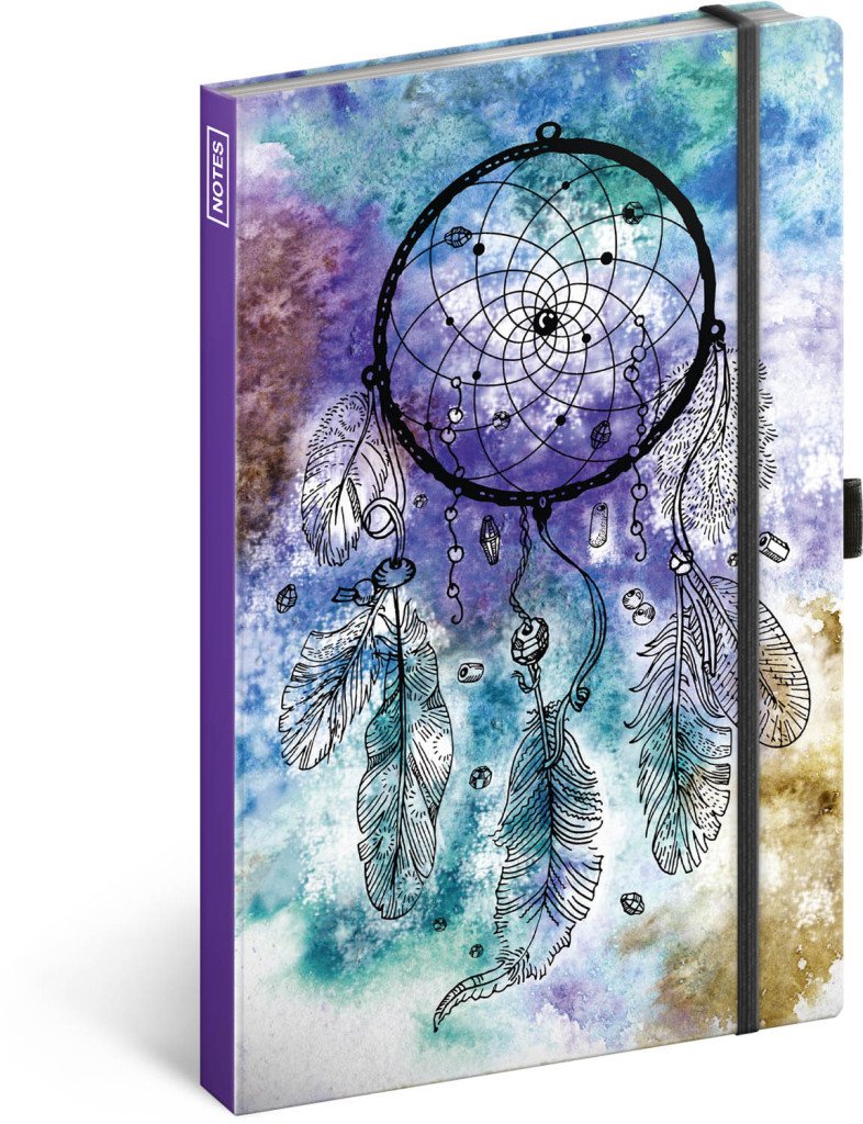 Notes Lapač snů linkovaný 13 × 21 cm
