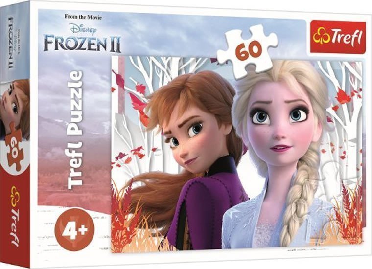 Trefl Puzzle Frozen 2 - Kouzelný svět Anny a Elsy  60 dílků