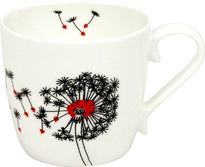 Hrnek - Pampeliška srdce  Hearts Dandelion