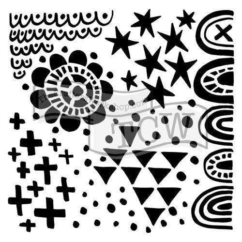 TCW šablona 1524 x 1524 cm - Positivity