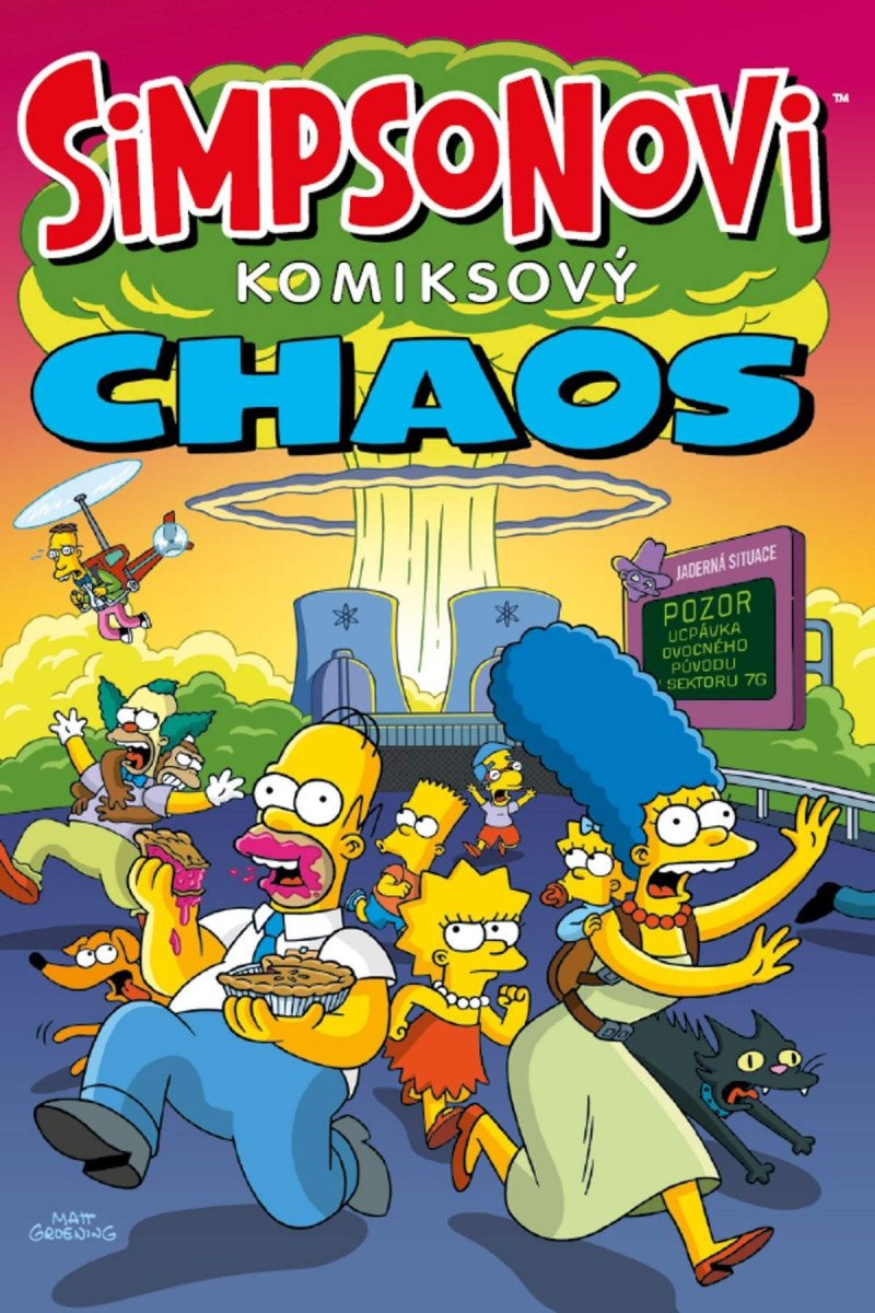 Simpsonovi - Komiksový chaos – Groening Matt