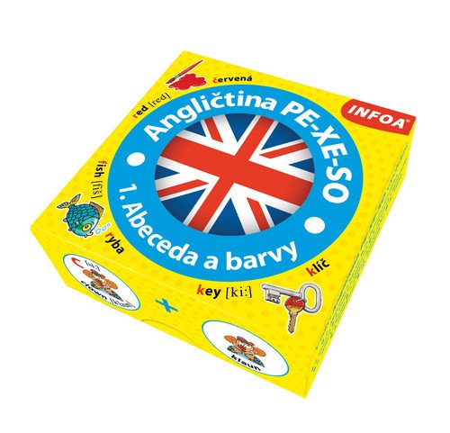 Angličtina PE-XE-SO 1 Abeceda a barvy  Krabicová hra