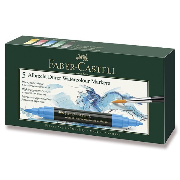 Faber - Castell Akvarelový brush Albrecht Dürer 5 ks