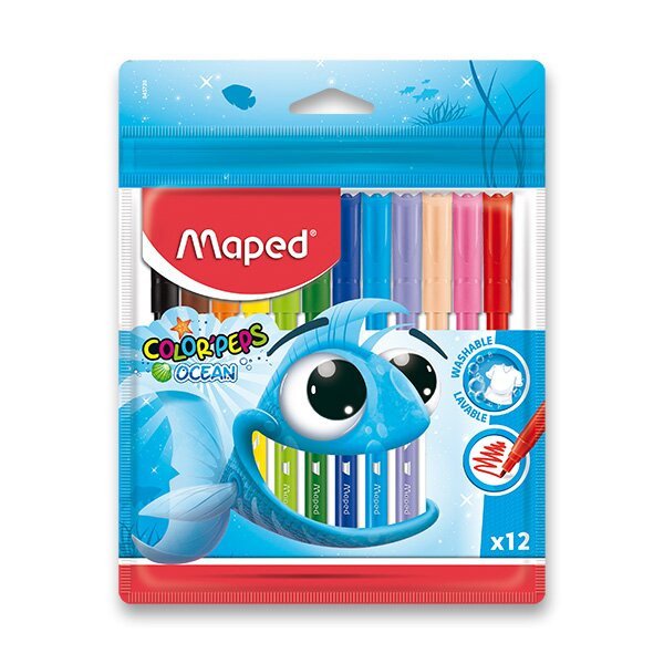 Maped - Fixy ColorPeps Ocean 12 barev