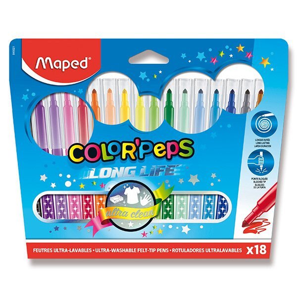 Maped - Fixy Color Peps 18 ks