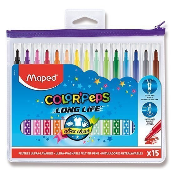 Maped - Fixy Color Peps 15 ks