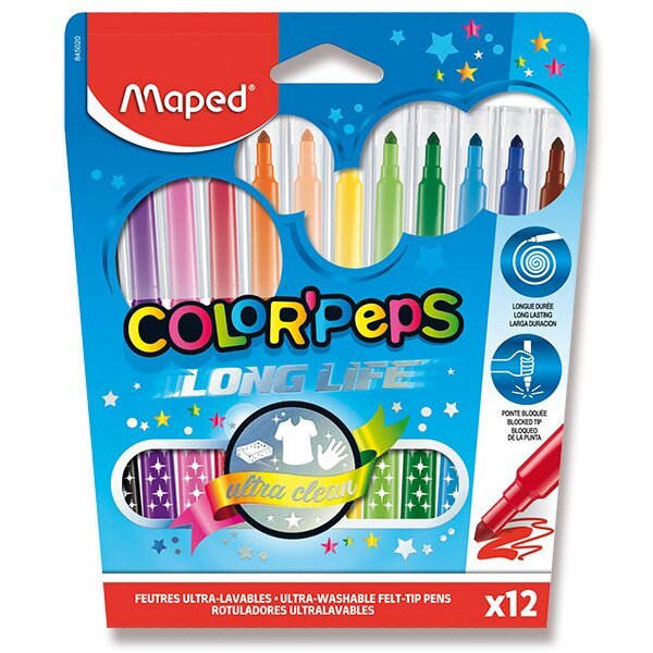 Maped - Fixy Color Peps 12 ks