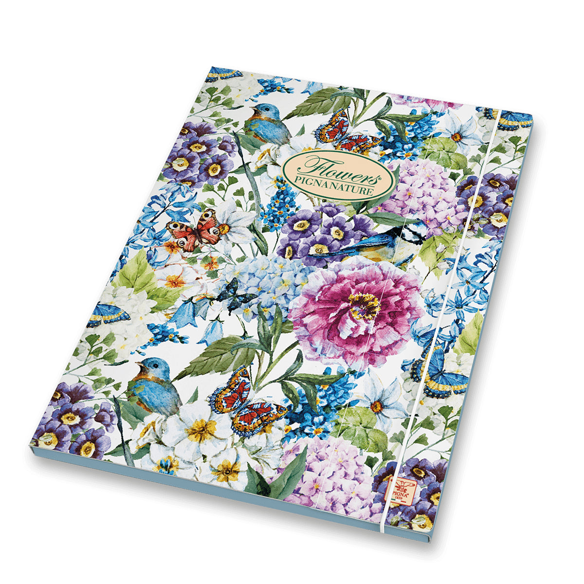 3chlopňové desky Pigna Nature Flowers A4 mix motivů