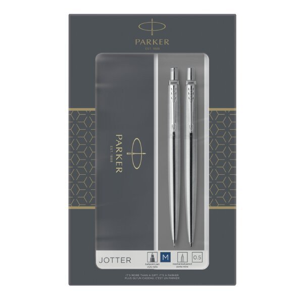 Parker Jotter Stainless Steel CT sada kuličková a mechanická tužka