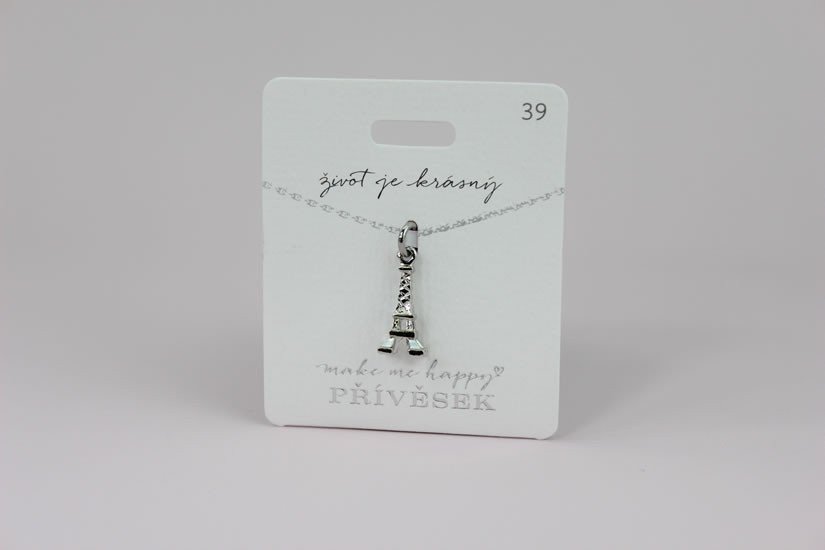 Přívěsek MAKE ME HAPPY Eiffelovka