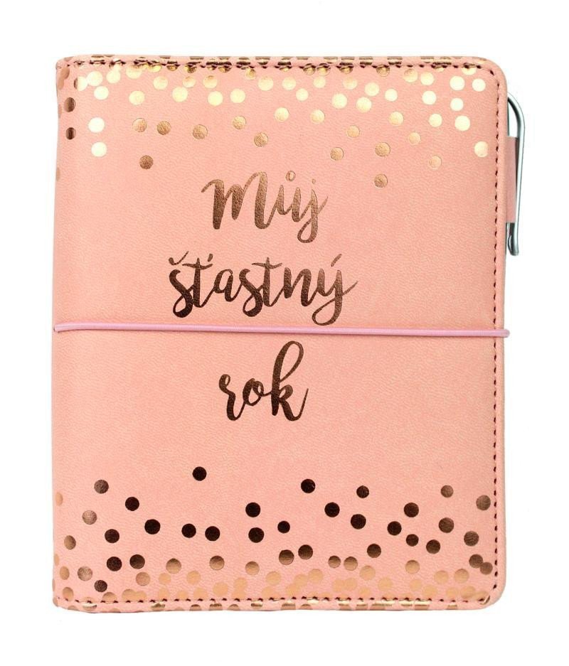 Diář Můj šťastný rokkroužkový S s vyměnitelným kalendáriem