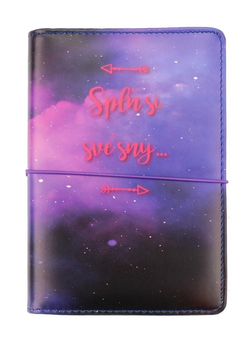 Diář Splň si své sny kroužkový M  s vyměnitelným kalendáriem