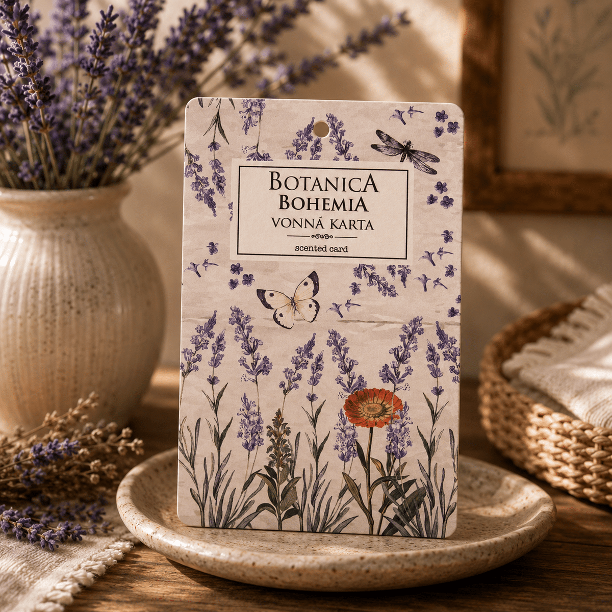 Botanica Scented Card – Lavender