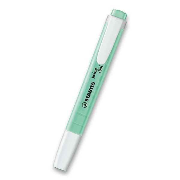 Zvýrazňovač STABILO swing cool zelený mátově