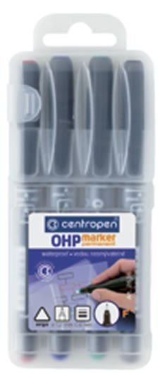 Centropen popisovač 2636 permanent 4 ks