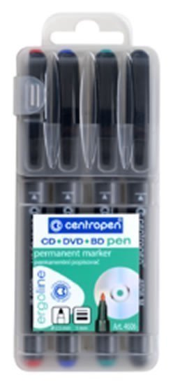 Centropen popisovač 4606 na CDDVDBD pen 4 ks