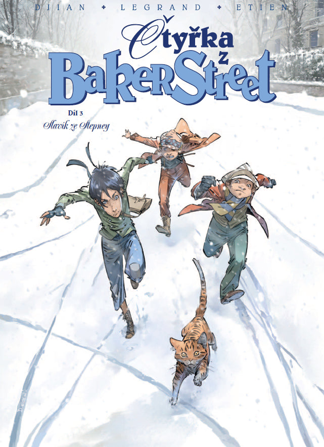 Čtyřka z Baker Street 3 - Slavík ze Stepney – Djian J B