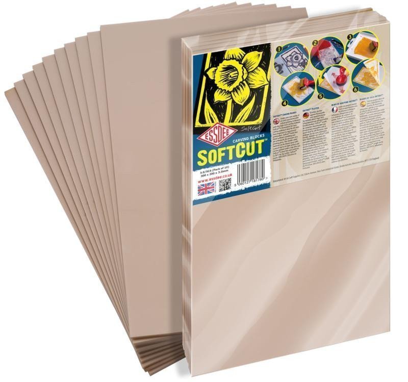 ESSDEE lino Softcut 300 x 200 x 3 mm  10 ks