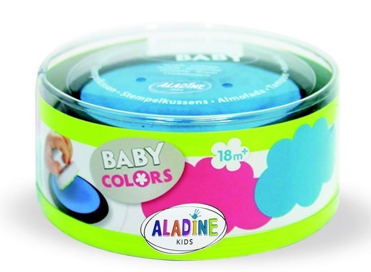 Razítkovací polštářky Stampo Baby - tyrkysová a růžová poduška