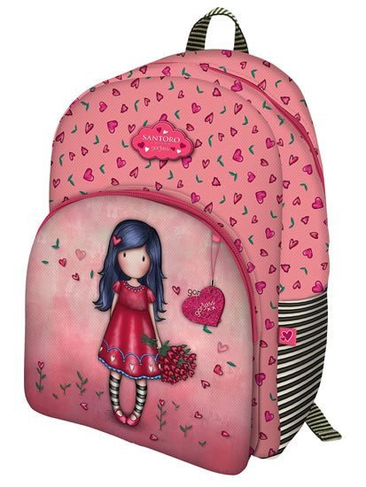 Santoro London Batoh se 2 zipy - Love Grows