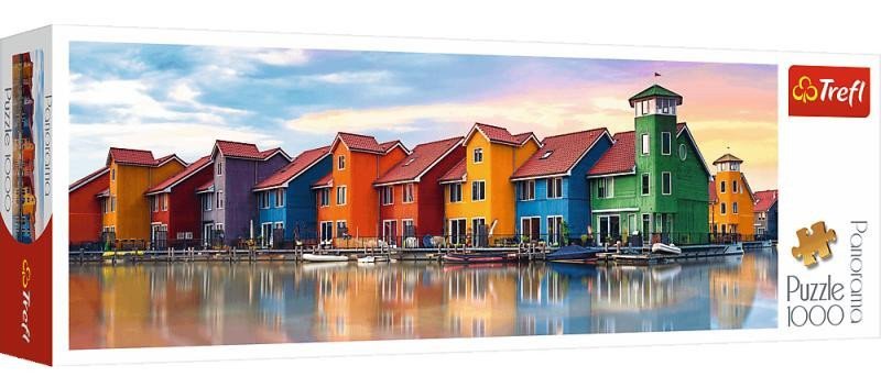 Trefl Puzzle Groningen Nizozemsko  1000 dílků Panoramatické