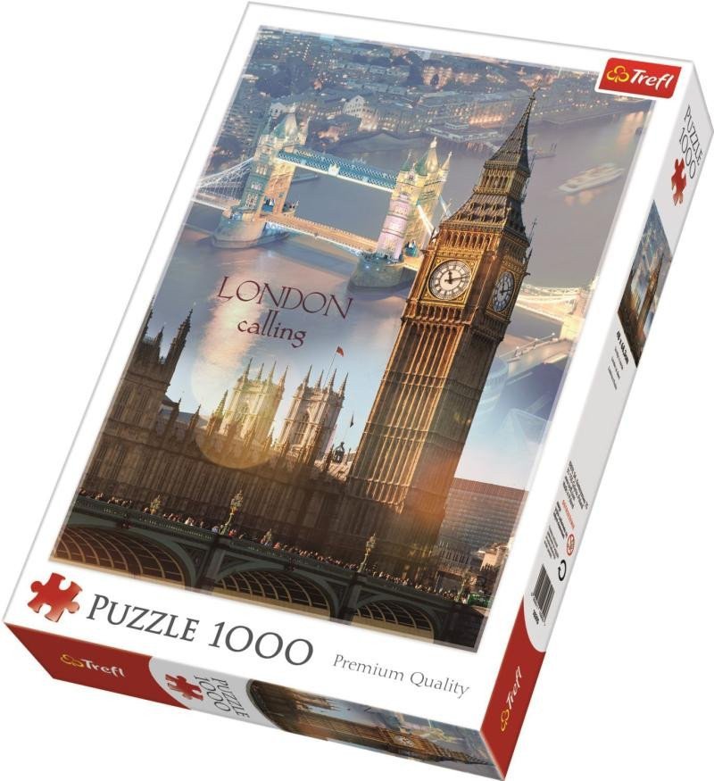 Trefl Puzzle Londýn za úsvitu  1000 dílků