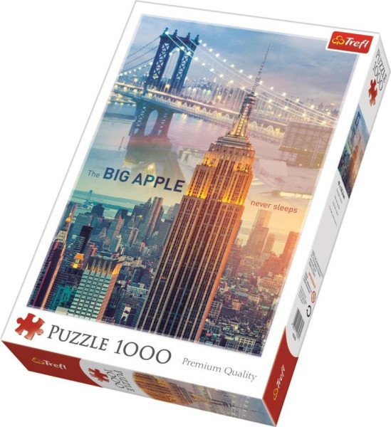 Trefl Puzzle New York za úsvitu / 1000 dílků