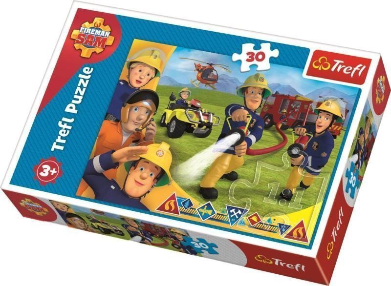 Trefl Puzzle Požárník Sam zasahuje  30 dílků