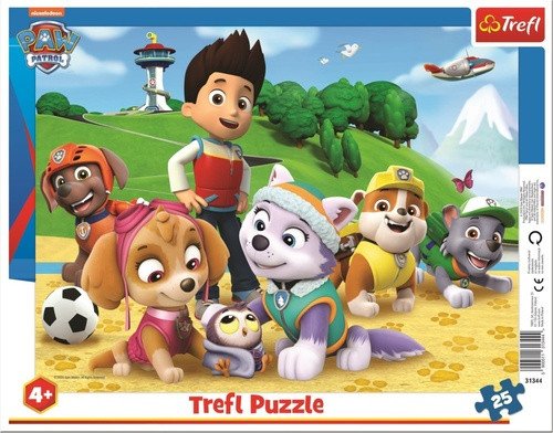 Trefl Puzzle Tlapková patrola / 25 dílků