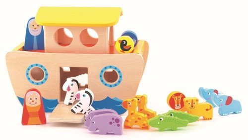 Dřevěná Noemova archa  Wooden Toys