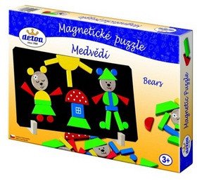 Magnetické puzzle Medvědi v krabici