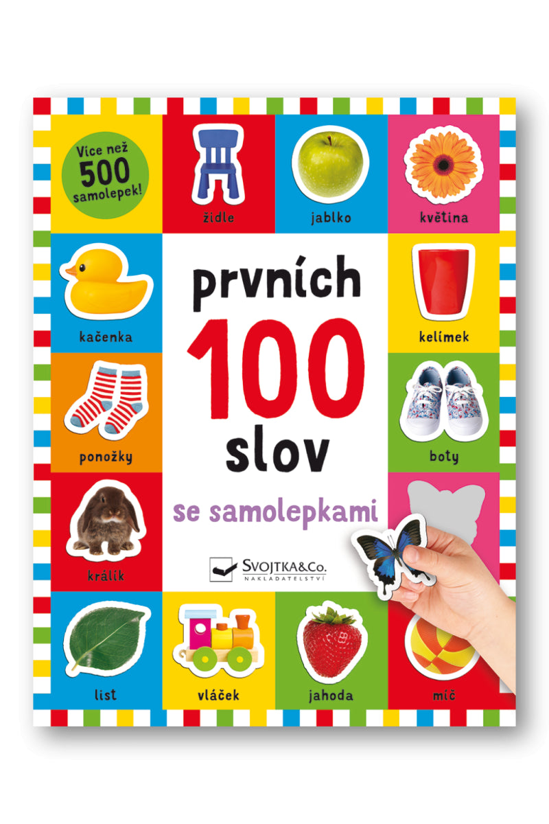 Prvních 100 slov se samolepkami – group of authors