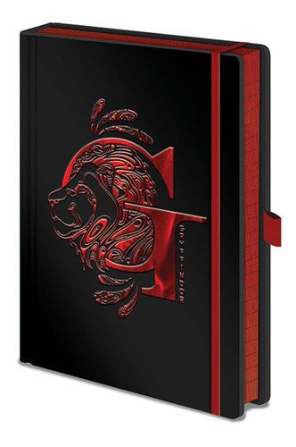 Harry Potter: Zápisník - Nebelvír / A5, Premium, lesklý