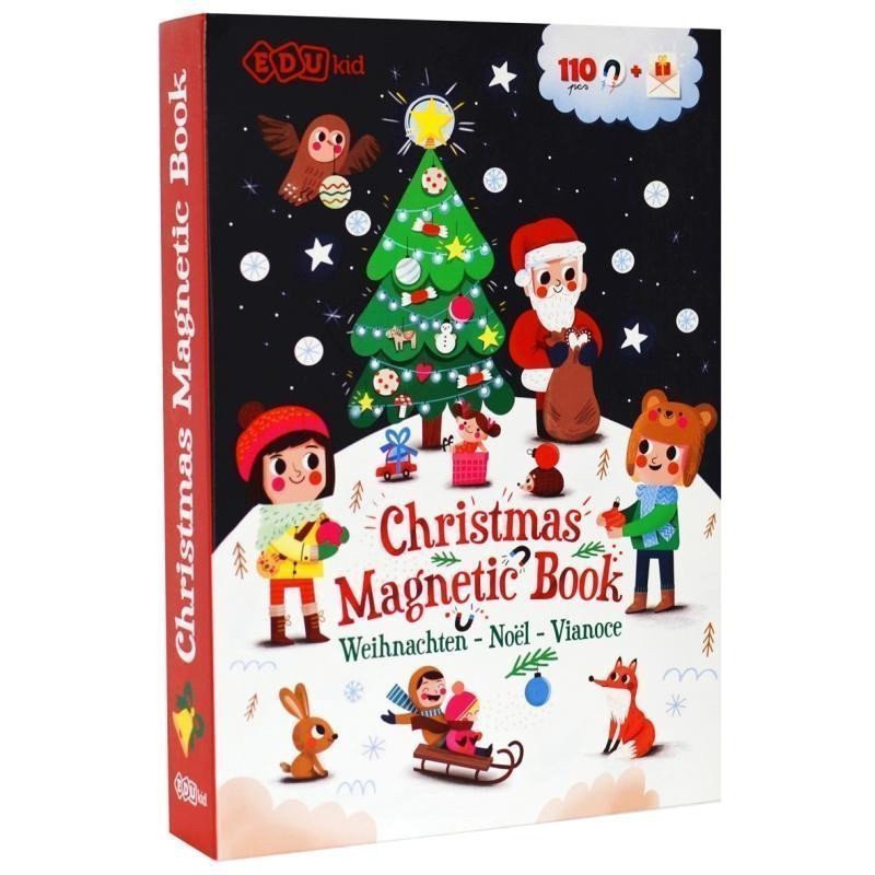 Magnetická kniha Vánoce  Christmas Magnetic Book – group of authors