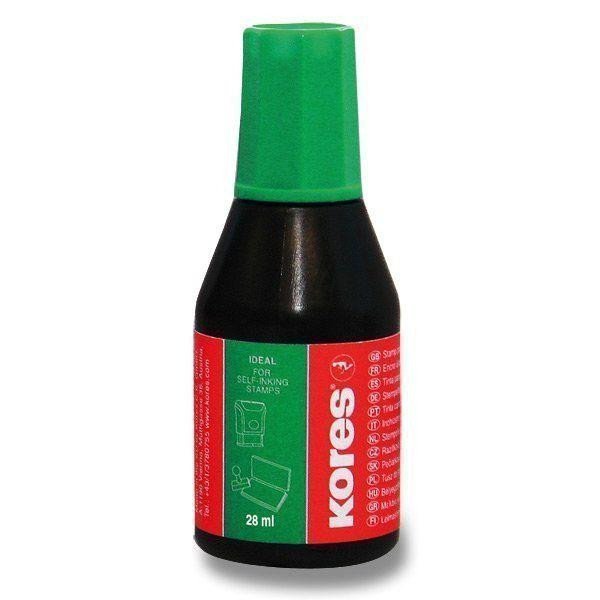 Razítková barva 28 ml zelená