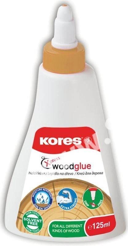 Lepidlo bílé na dřevo Wood Glue 125 ml rychlouzávěr