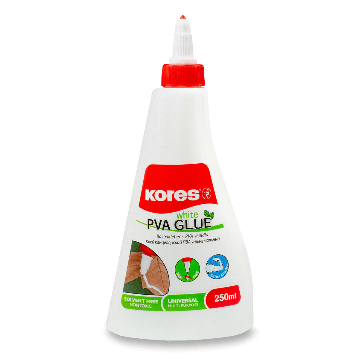 Lepidlo tekuté White glue 250 ml rychlouzávěr lepí i dřevo