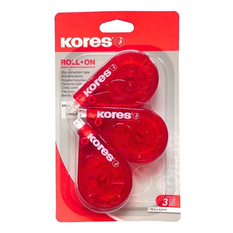 Korekční strojek Roll 3ks 15 m x 42 mm