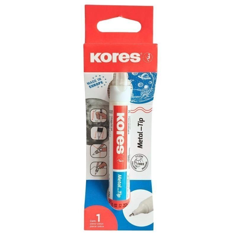 Metal Tip korekční pero 10 g s kovovým hrotem