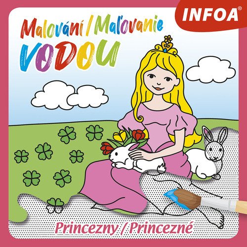 Malování  Maľovanie vodou - Princezny