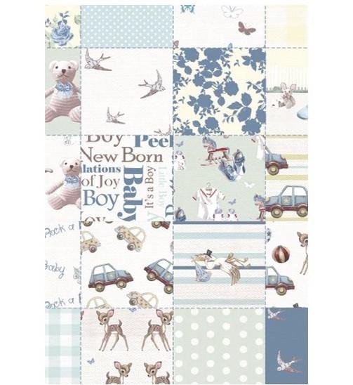 DecoMaché papír 22 g dlaždice 26 x 375 cm