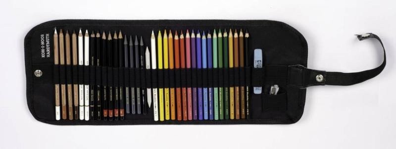 Koh-i-noor umělecká souprava v rolovacím penálu 88915TP