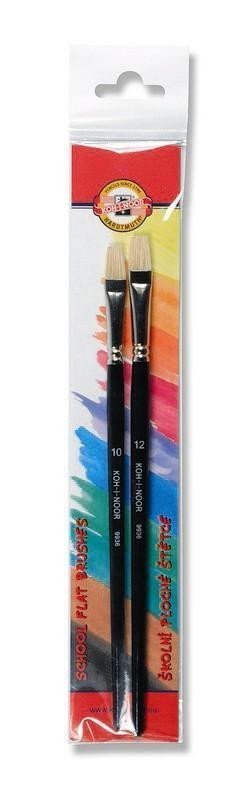 Koh-i-noor štětce ploché 1012sada 2 ks